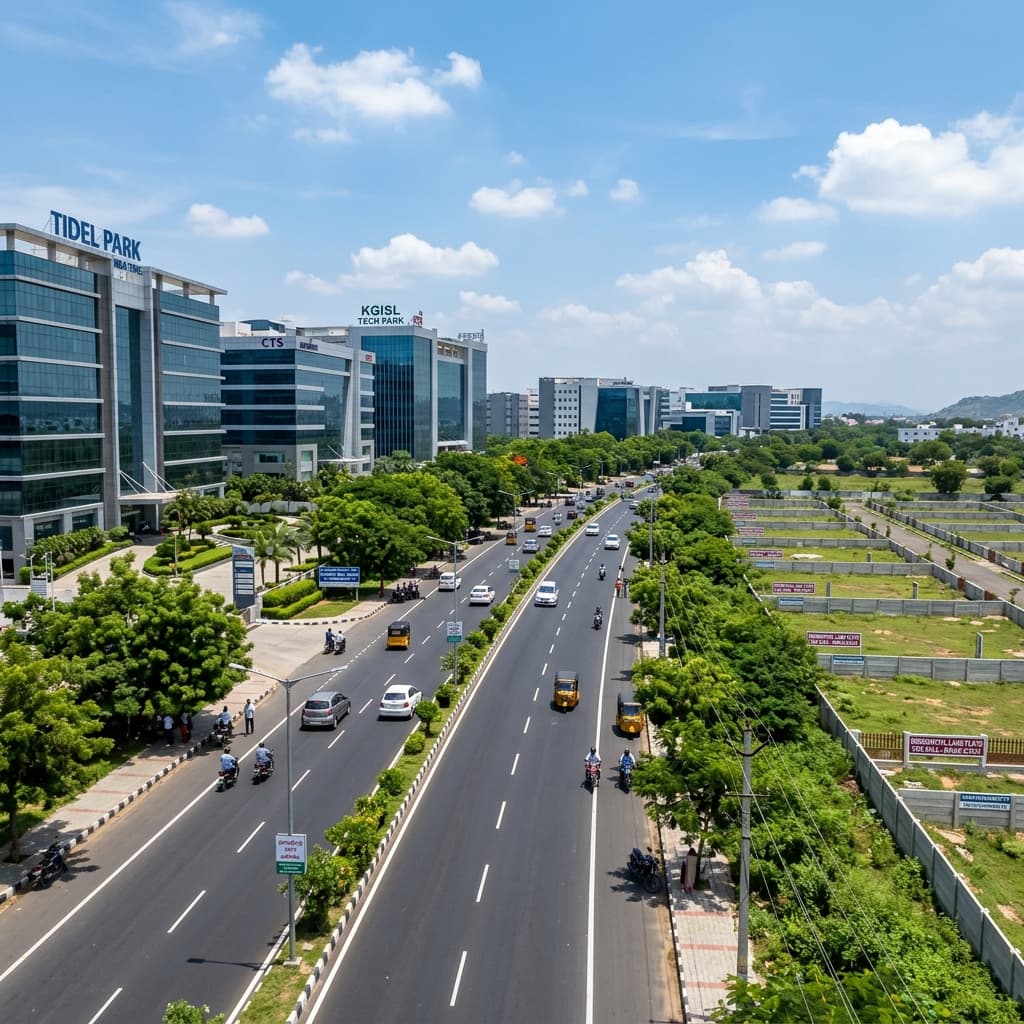 Sathy Road land & plot properties